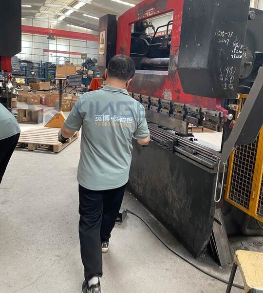 Hebei Yingbo Safe Boxes Co., Ltd γραμμή παραγωγής κατασκευαστή