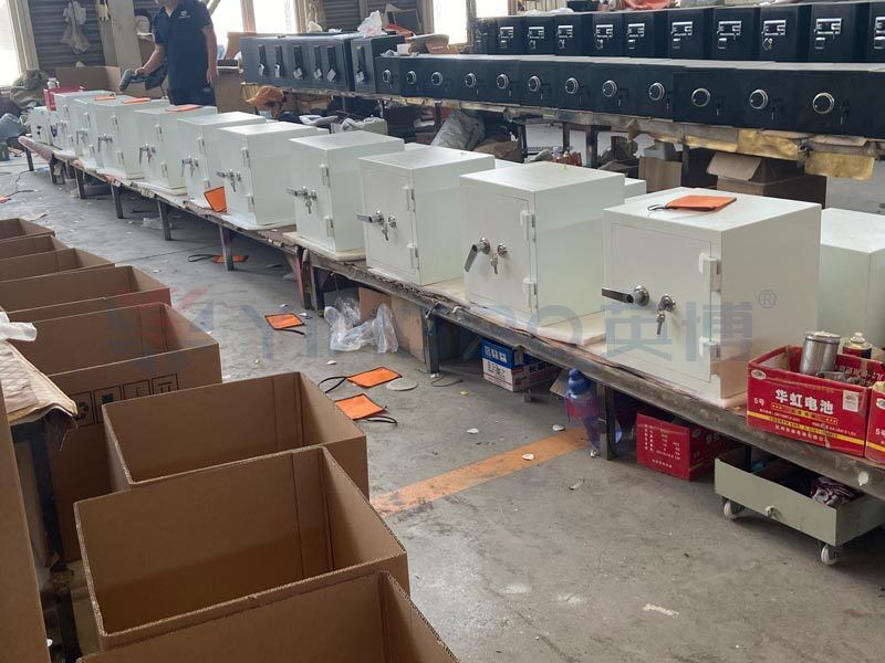 Hebei Yingbo Safe Boxes Co., Ltd γραμμή παραγωγής κατασκευαστή