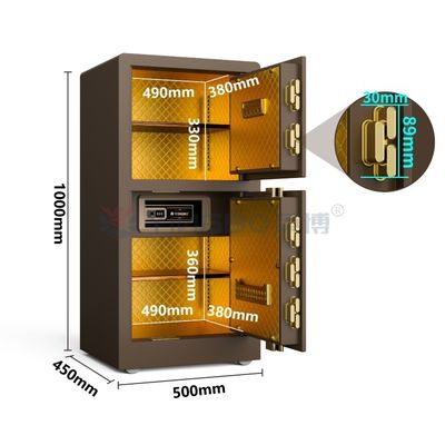 70KG Luxury Smart Home Safe Box Βιομετρικό κλειδί αποτυπωμάτων YB/RS-100D