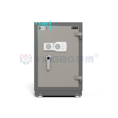 H680mm Σκληρό ατσάλι 1 ώρα Πυροσβεστικό θυρί anti-theft YB/FG-68 Θερμοασφαλές θυρί