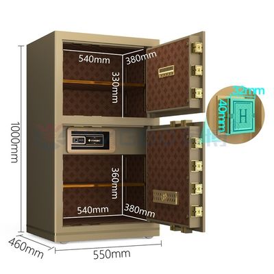 H1000mm Ψηφιακό Ηλεκτρονικό Κλειδωτήρα Ασφαλιστικό Κουτί για την Ασφάλεια Γραφείου YB/N7-100D
