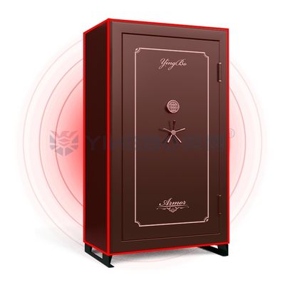 Αντικλοπτικά 36 όπλα βαρύ πυρόστακτο χρηματοκιβώτιο όπλων OEM YB/GS-180