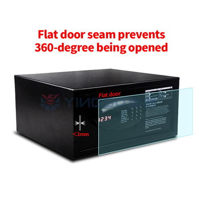OEM H200 Solid Steel Hotel Safe Box με ψηφιακό πληκτρολόγιο αντι κλοπής διπλό συναγερμό