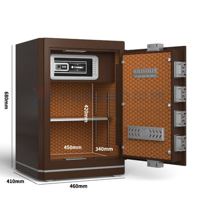 2.5 Cu Ft Βιομετρική κλειδαριά δακτυλικών αποτυπωμάτων