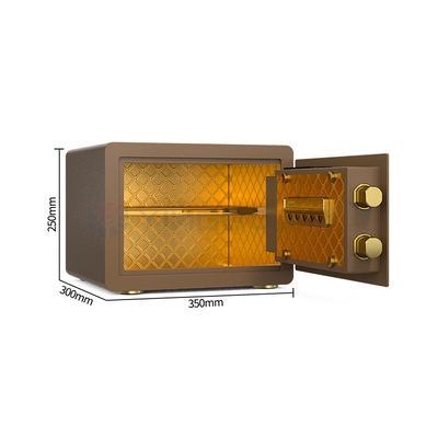 Ασφαλές αντικείμενα Εσωτερικό μέγεθος OEM Solid Steel Safe Box για το σπίτι