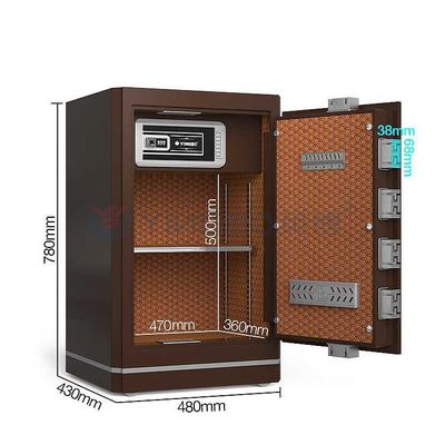 Εξωτερικό σχεδιασμό OEM H780mm Safe Box για χρήματα