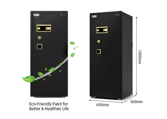 Βιομετρικό κλειδί δακτυλικών αποτυπωμάτων κοσμήματα ρολόι Winder ασφαλές κατά της κλοπής για το σπίτι κοσμήματα χρήματα