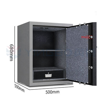 Μικρό πυρόστακτο χρηματοκιβώτιο προσωπική αποθήκευση για το σπίτι Αντικλοπή για κλοπή Μηχανική κλειδαριά