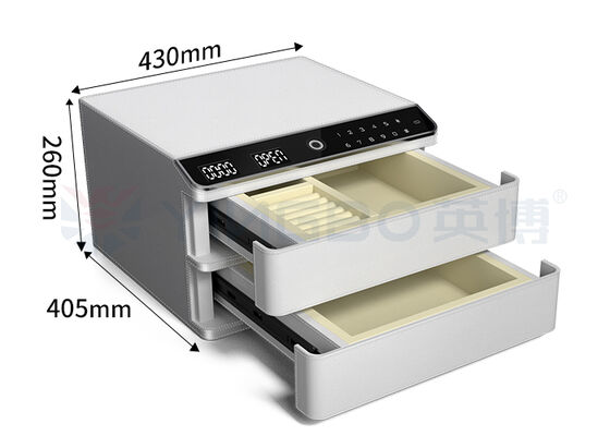 Εστιατόριο Φαγογραφικά κλειδαριά Δερμάτινα κοσμήματα Ασφαλιστικό κουτί Σκληρό ατσάλι Αυτοανοίγει