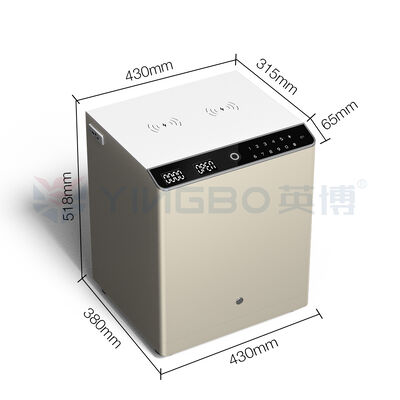 Αδιάβροχο Νυχτερινό Ντουλάπι Ασφαλές Κουτί Ηλεκτρονική Κλειδαριά Λύση Αποθήκευσης Ασφαλείας για Προσωπικά Πολύτιμα Αντικείμενα και Σημαντικά Έγγραφα