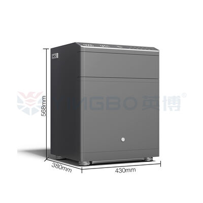 Βιομετρικό αποτύπωμα Νυχτερινό χρηματοκιβώτιο, κατασκευή από στερεό χάλυβα για την ασφάλεια στο σπίτι