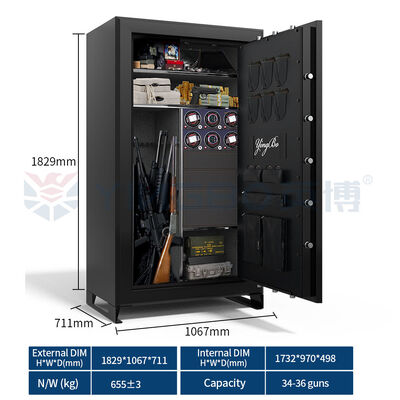 Best Home Jewelry Safe Gun Safe Box Gun Safe Fireproof and Waterproof Fireproof χρηματοκιβώτιο εγγράφων