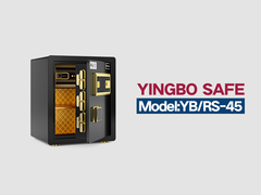 YB/RS-45 δακτυλικά αποτυπώματα κλειδαριές χρηματοκιβώτια σπίτι μαύρο