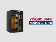 YB/RS-60 δακτυλικά αποτυπώματα κλειδαριά σπίτι χρηματοκιβώτια μαύρο