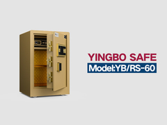 YB/RS-60 δακτυλικά αποτυπώματα κλειδαριά σπίτι χρηματοκιβώτια χρυσό
