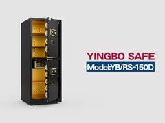 YB/RS-150D δακτυλικά αποτυπώματα κλειδαριές χρηματοκιβώτια σπίτι μαύρο