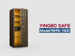 YB/RS-150D δακτυλικά αποτυπώματα κλειδαριά σπίτι χρηματοκιβώτια καφέ