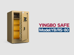 YB/RS-80 δακτυλικά αποτυπώματα κλειδαριά σπίτι χρηματοκιβώτια χρυσό