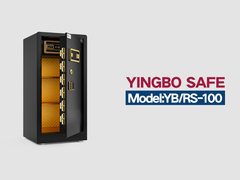 YB/RS-100 δακτυλικά αποτυπώματα κλειδαριά σπίτι χρηματοκιβώτια μαύρο