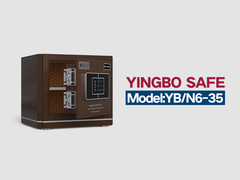 YB/N6-35 κλειδαριές δακτυλικών αποτυπωμάτων, χρηματοκιβώτια στερεού χάλυβα