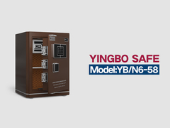 YB/N6-58 έξυπνος διπλός συναγερμός οικιακά χρηματοκιβώτια από συμπαγές χάλυβα