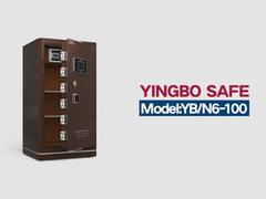 YB/N6-100 έξυπνος διπλός συναγερμός οικιακά χρηματοκιβώτια από συμπαγές χάλυβα