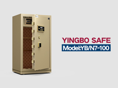 YB-N7-100- θυρίδα ασφαλείας γραφείου -χρυσή ηλεκτρονική κλειδαριά