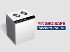 YB-NS-σκληρόχλωρο νυχτερινό τραπέζι λευκό