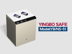 YB-NS-κρέμα νυχτερινού τραπεζιού από στερεό χάλυβα