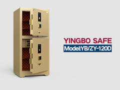 YB-ZY-120D-εμπορικό χρηματοκιβώτιο -χρυσό