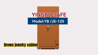 Καφέ ντουλάπι κοσμημάτων 120