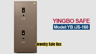ZY Jewelry Safe Box With Watch Winder 168 Coffee