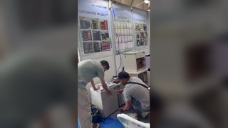 Το Yingbo Safes κάνει το ντεμπούτο του στο 2026 Horgos Border Port Trade Expo, γεμάτο επισκέπτες την ημέρα των εγκαινίων